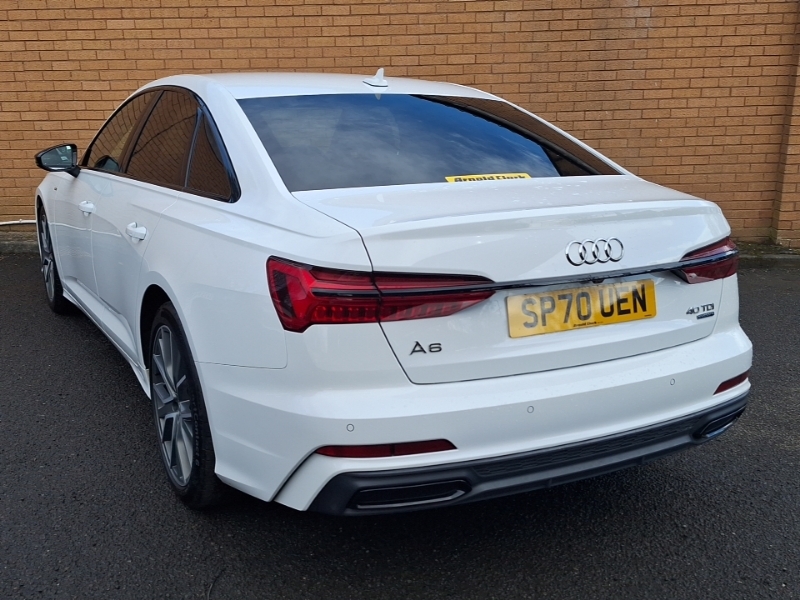 Audi A6 40 Tdi Quattro Black Edition S Tronic White #2