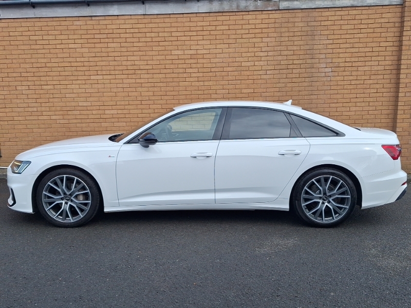 Audi A6 40 Tdi Quattro Black Edition S Tronic White #4