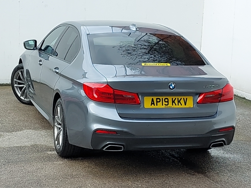 BMW 5 Series 520D M Sport Blue #2