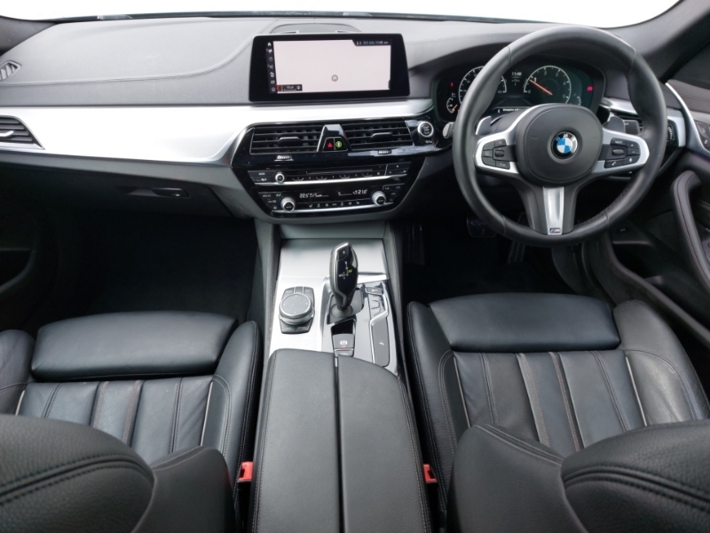 BMW 5 Series 520D M Sport Blue #3