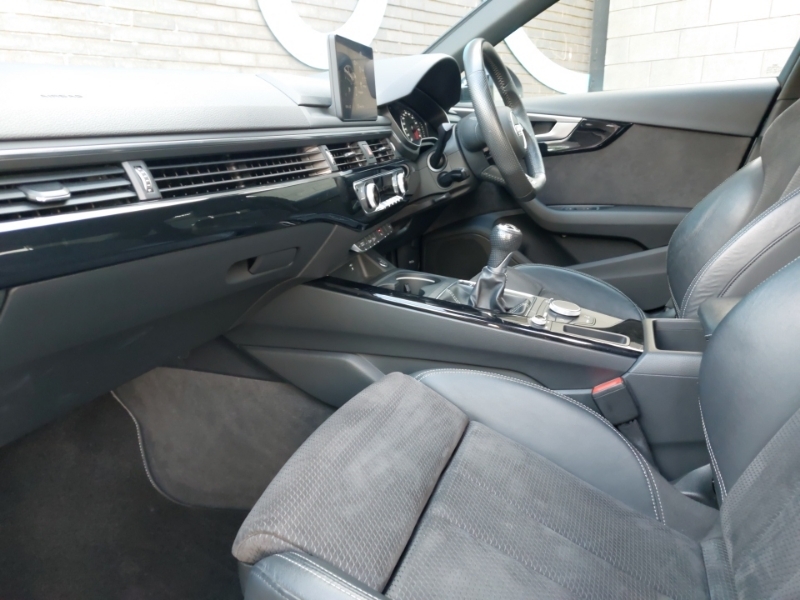 Audi A4 35 Tfsi Black Edition White #5