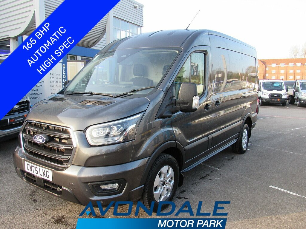 Ford Transit Custom 350 Ecoblue Limited L2 H2 165 Bhp High S Grey