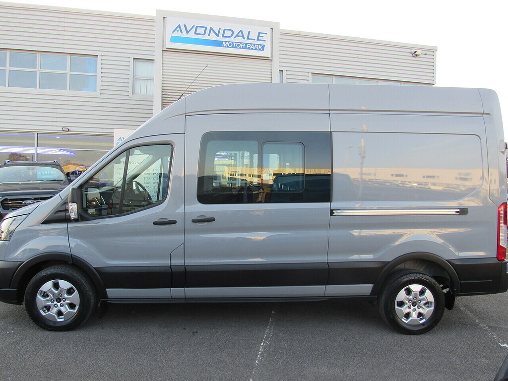Ford Transit Custom 350 Ecoblue 7 Seats 165 Bhp L3 H3 Lwb Hi Grey #3