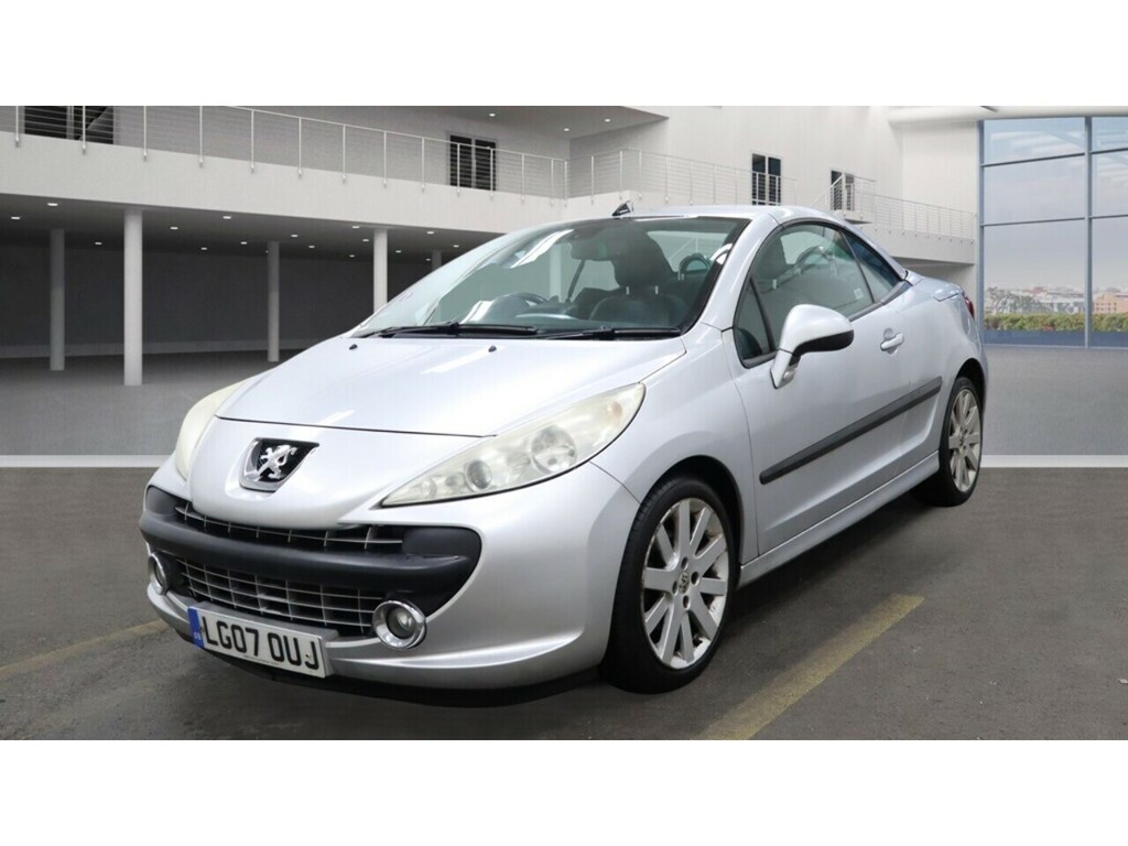 Peugeot 207 CC Thp Gt Silver #2