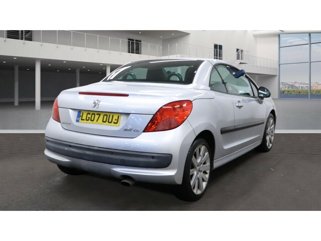 Peugeot 207 CC Thp Gt Silver #4