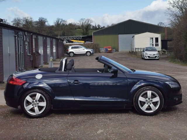 Audi TT Tfsi Roadster Blue #3