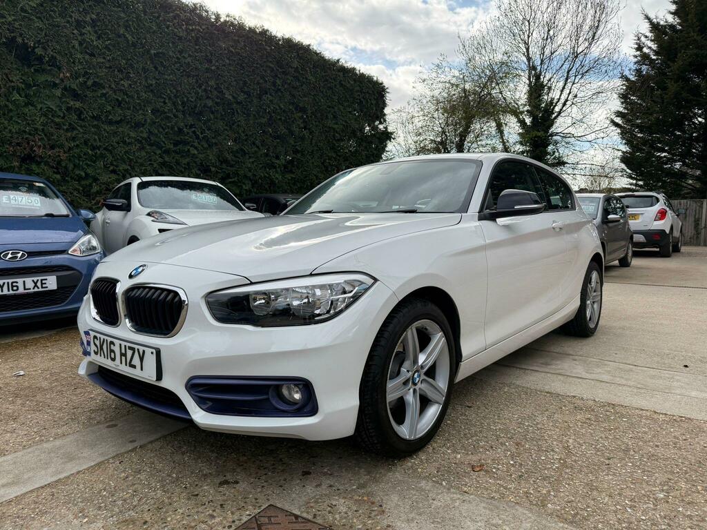 BMW 1 Series 1.5 116D Sport Euro 6 Ss White #3