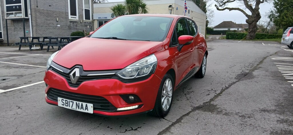 Renault Clio Hatchback 1.2 Dynamique Nav 1.2 16V 75 2017 Red #3