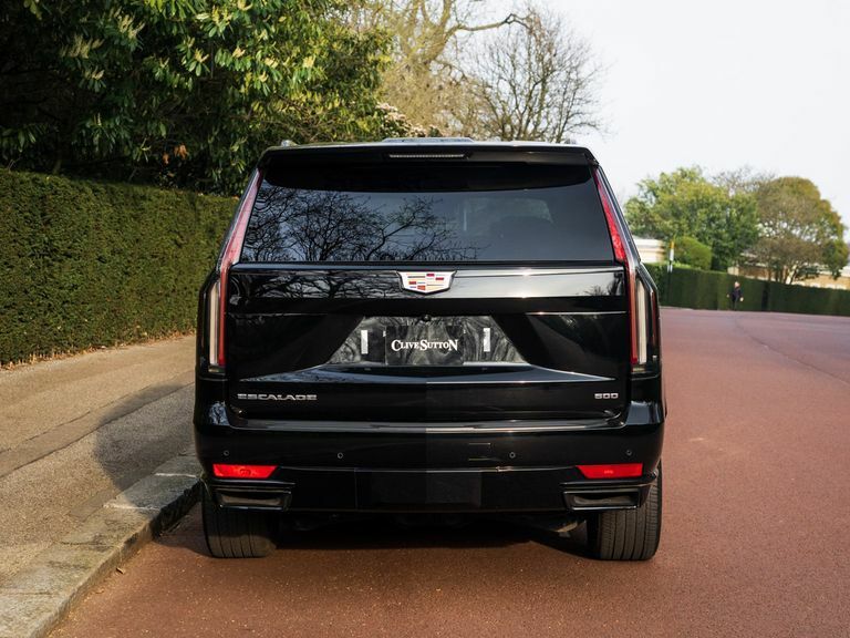 Cadillac Escalade Suv Black #5