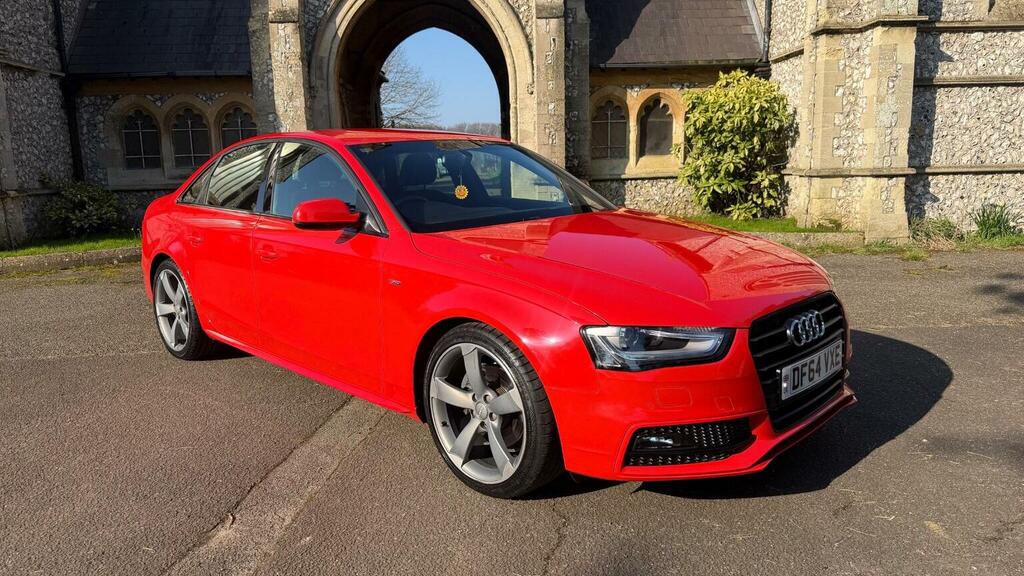 Audi A4 Saloon 1.8 Tfsi Black Edition Euro 5 Ss 20 Red #4