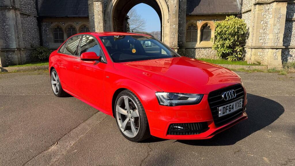 Audi A4 Saloon 1.8 Tfsi Black Edition Euro 5 Ss 20 Red #6