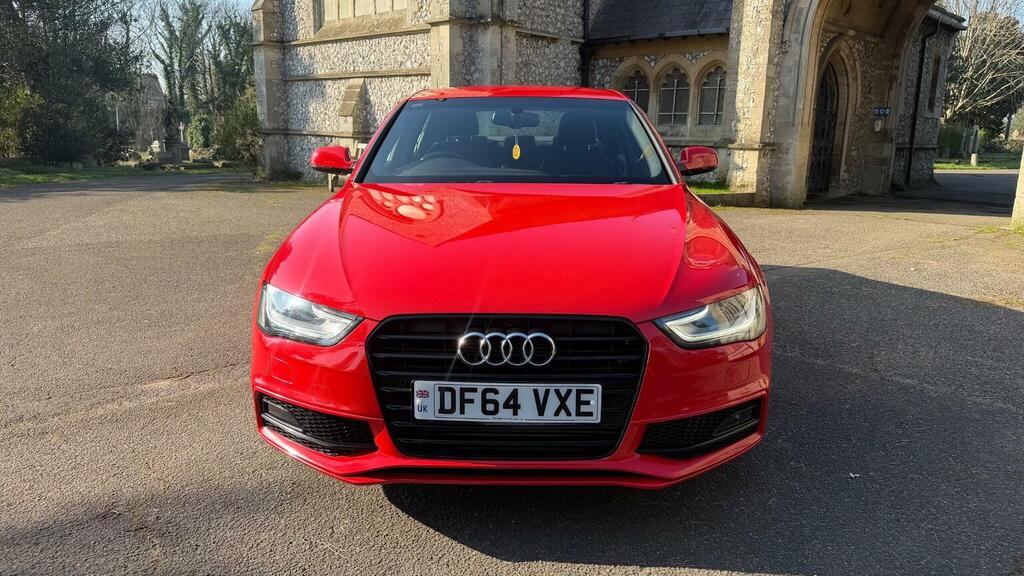 Audi A4 Saloon 1.8 Tfsi Black Edition Euro 5 Ss 20 Red