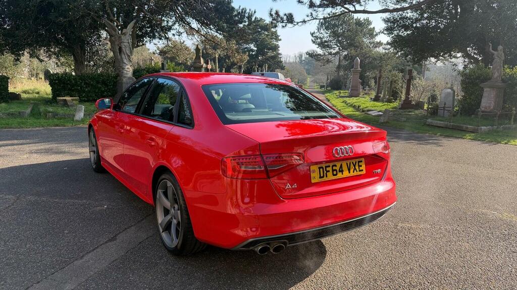 Audi A4 Saloon 1.8 Tfsi Black Edition Euro 5 Ss 20 Red #3