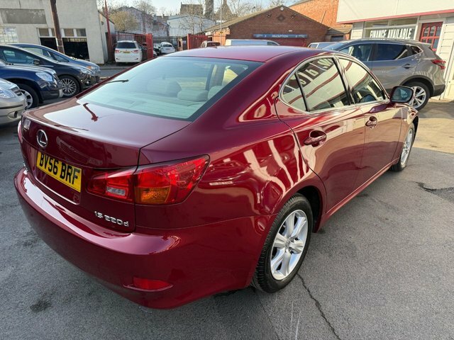 Lexus IS 2.2 220Td Saloon 168 G Km 175 B Red #6
