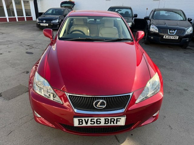 Lexus IS 2.2 220Td Saloon 168 G Km 175 B Red #4