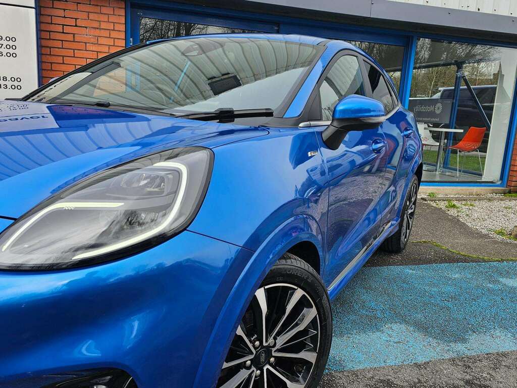 Ford Puma St-line Vignale Mhev Blue #3