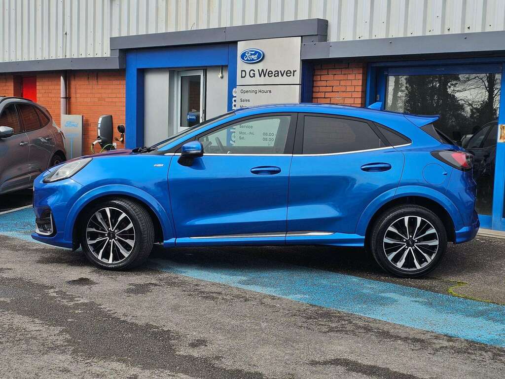 Ford Puma St-line Vignale Mhev Blue #6