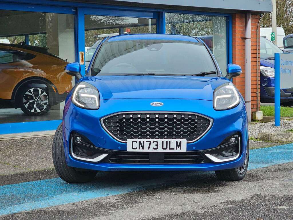 Ford Puma St-line Vignale Mhev Blue #2