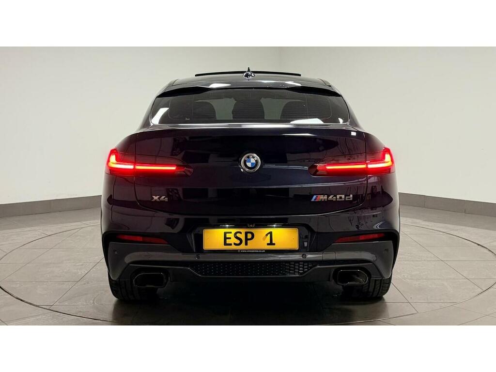 BMW X4 M40d Black #5