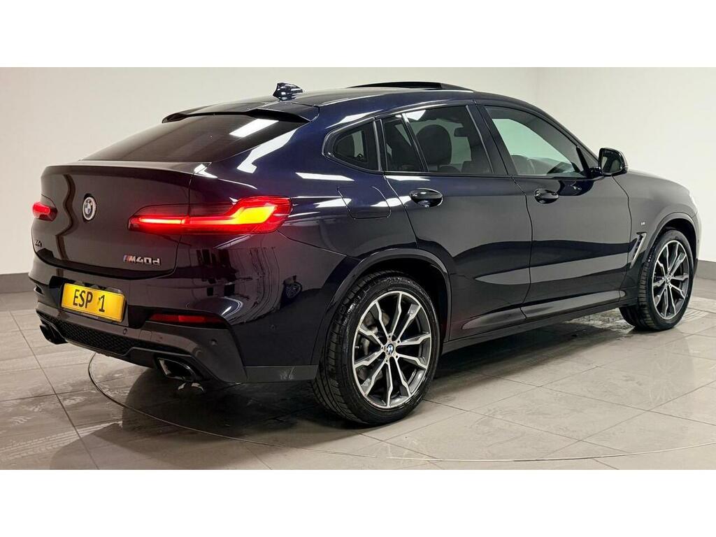 BMW X4 M40d Black #6