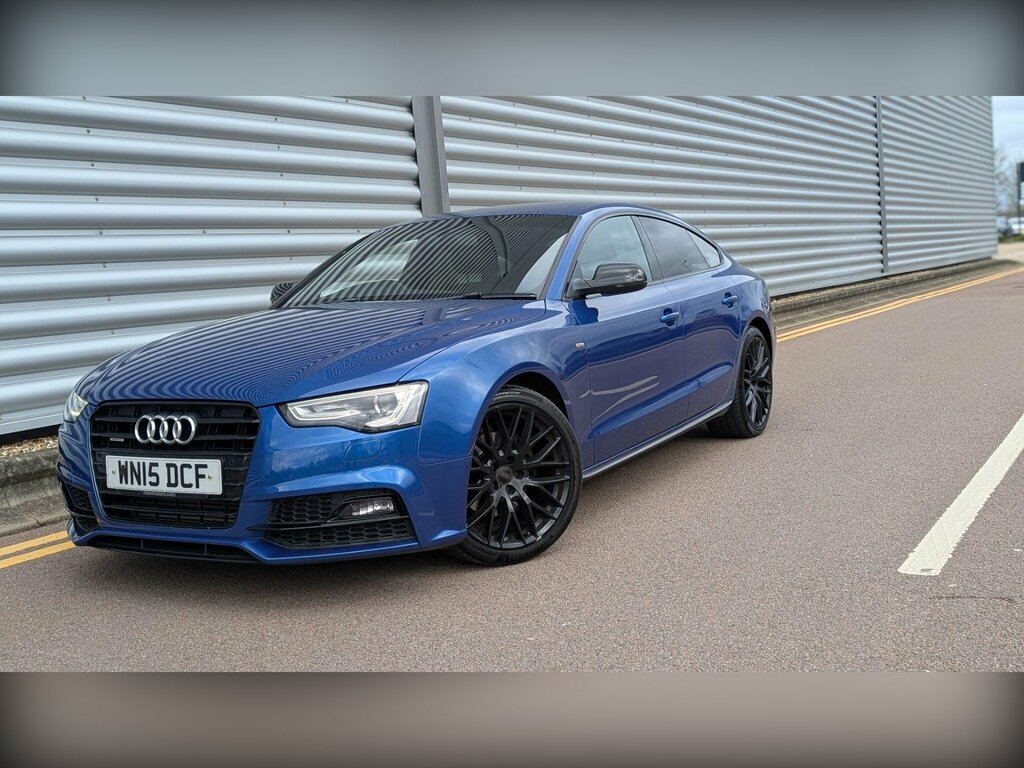 Audi A5 2.0 Tdi Black Edition Plus Sportback Multitronic E Blue #6