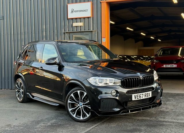 BMW X5 3.0 40D M Sport Suv Xdrive Euro 6 Black
