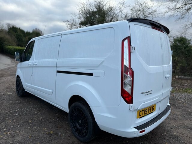 Ford Transit Custom 2019 2.0 300 Ecoblue Trend Panel Van Ma White #6