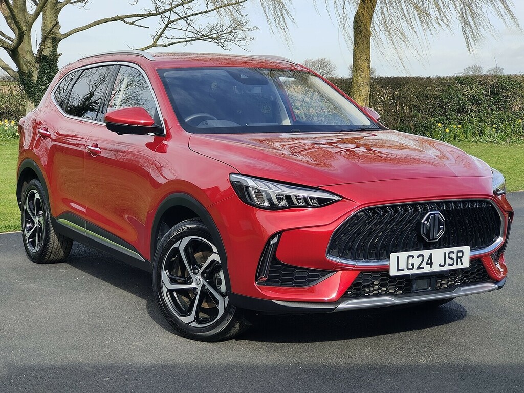 MG HS T-gdi Trophy Phev Red