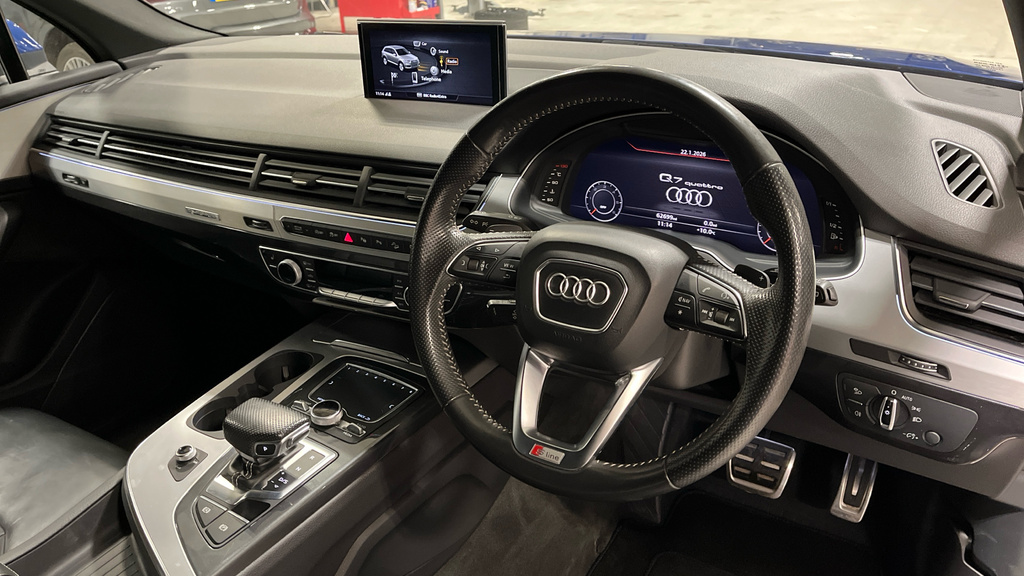 Audi Q7 Q7 3.0 Tdi 218 Quattro S Line Tip Blue #6