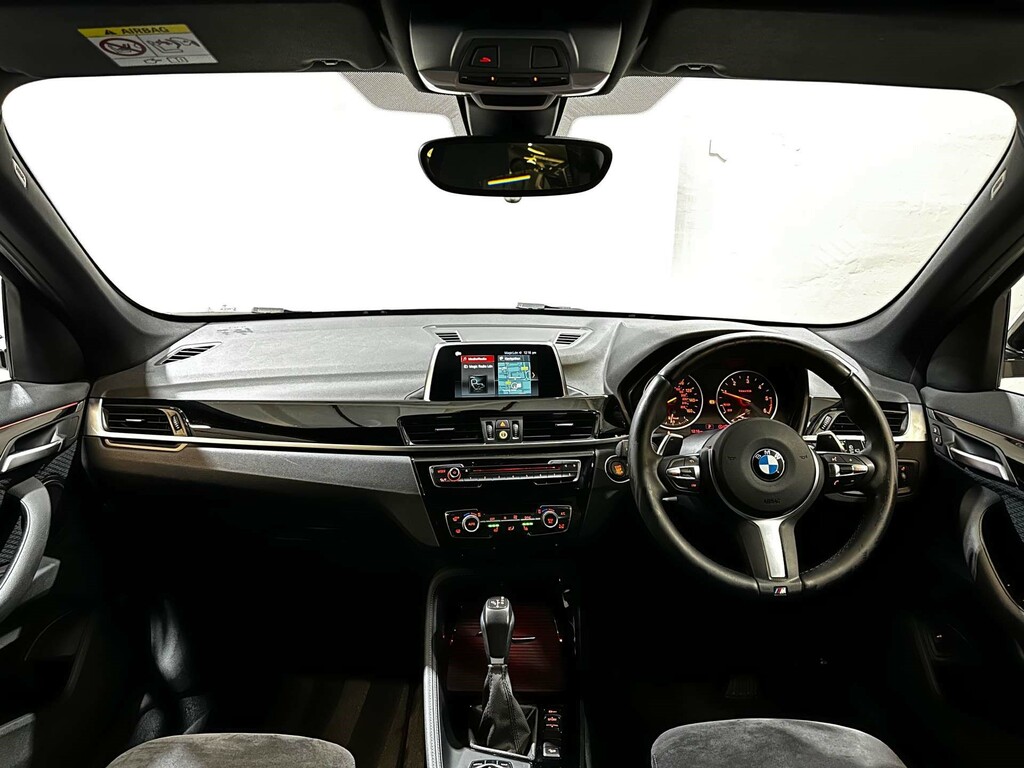 BMW X1 Xdrive 20D M Sport 4Wd White #4