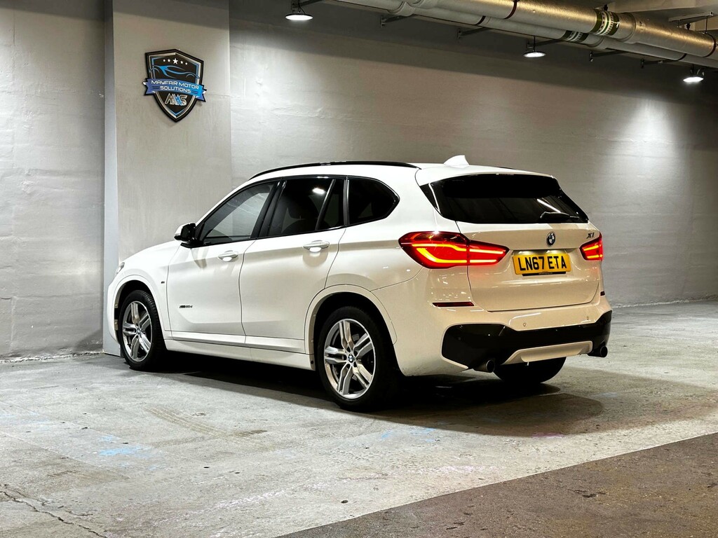 BMW X1 Xdrive 20D M Sport 4Wd White #5