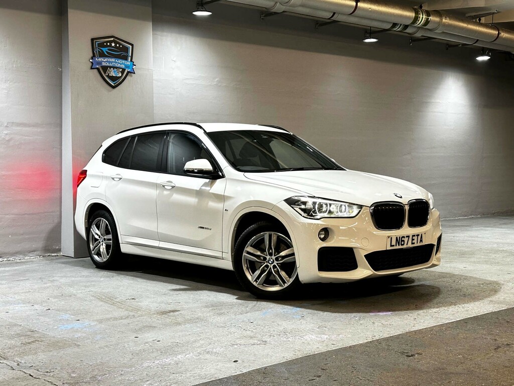 BMW X1 Xdrive 20D M Sport 4Wd White #2