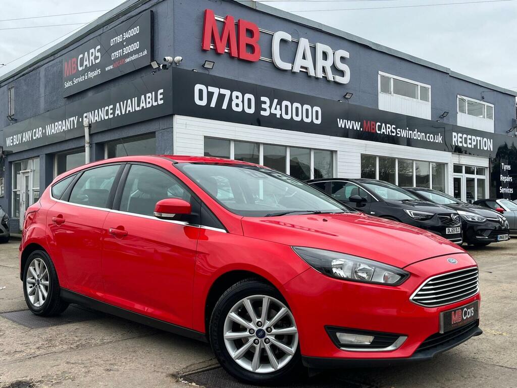 Ford Focus 1.6 Tdci Titanium Euro 5 Ss Red
