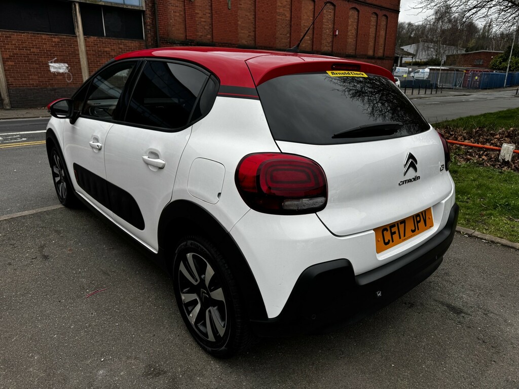 Citroen C3 Hatchback 1.2 Puretech Flair 201717 White #4