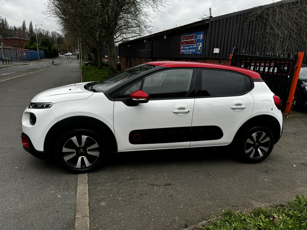 Citroen C3 Hatchback 1.2 Puretech Flair 201717 White #6