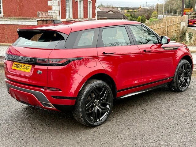 Land Rover Range Rover Evoque 2019 2.0 D150 R-dynamic Suv Fwd Red #3