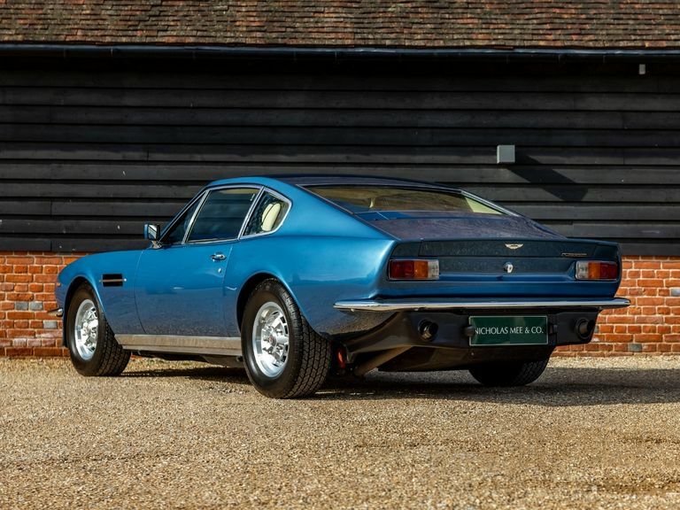 Aston Martin V8 Coupe Blue #3