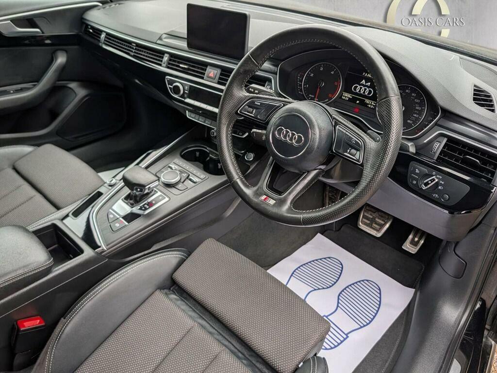 Audi A4 Saloon 2.0 Tdi Ultra S Line S Tronic Euro 6 Ss Black #3