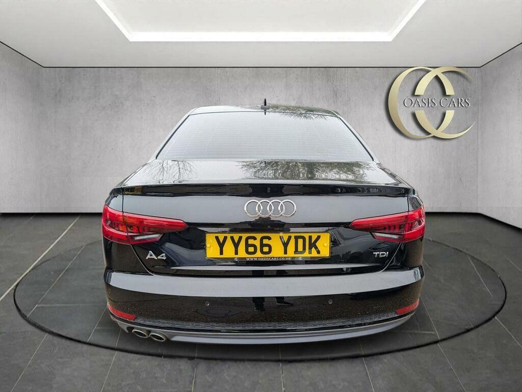 Audi A4 Saloon 2.0 Tdi Ultra S Line S Tronic Euro 6 Ss Black #5