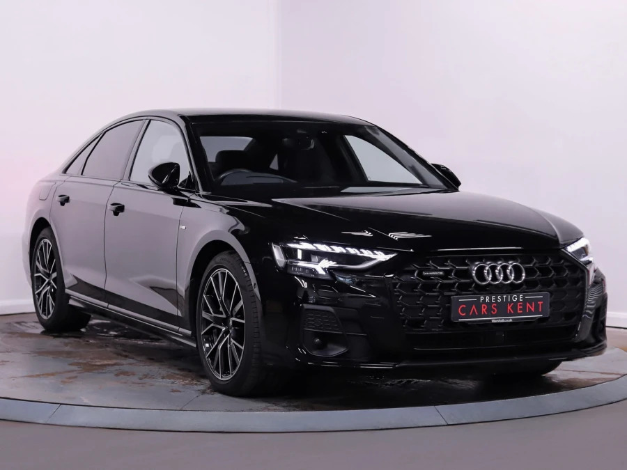 Audi A8 3.0 Tdi V6 50 Black Edition Saloon Tipt Black