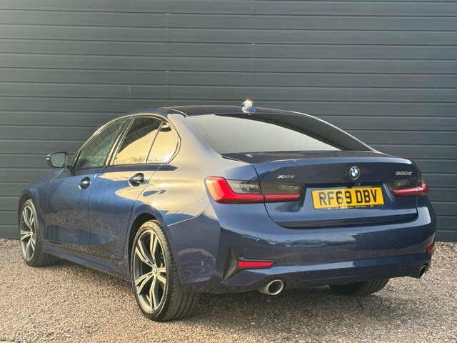 BMW 3 Series 2019 2.0 320D Sport Saloon Xdrive Blue #2
