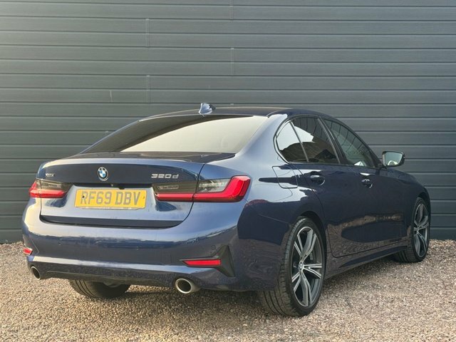 BMW 3 Series 2019 2.0 320D Sport Saloon Xdrive Blue #5