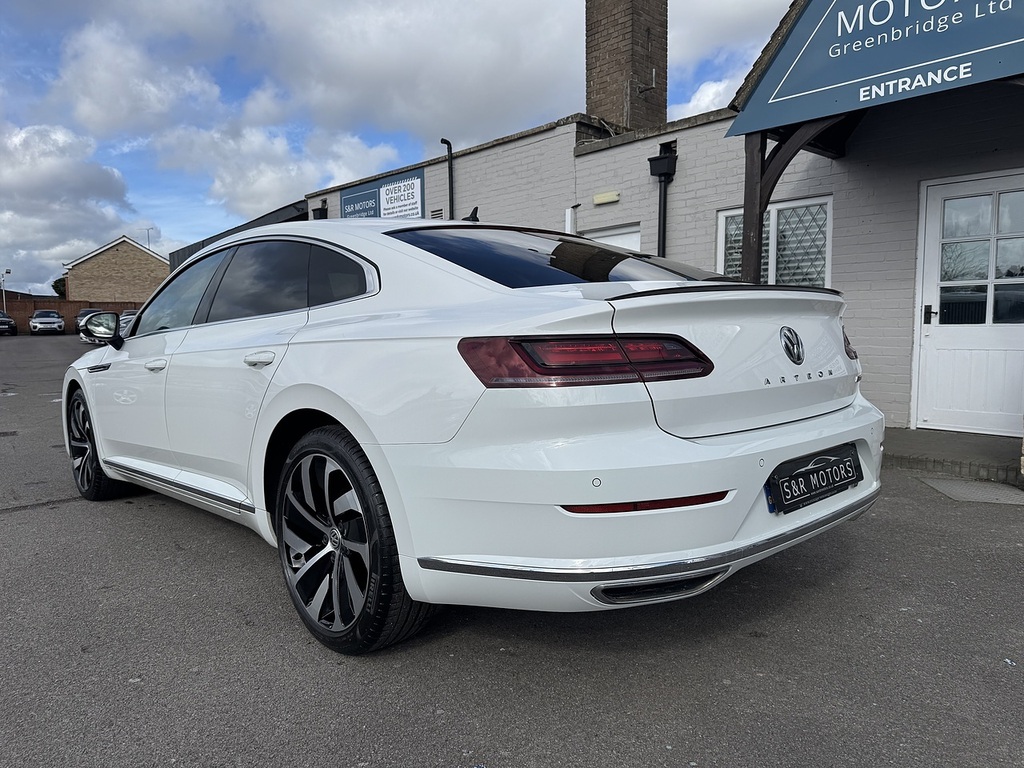 Volkswagen Arteon Tdi R-line White #6