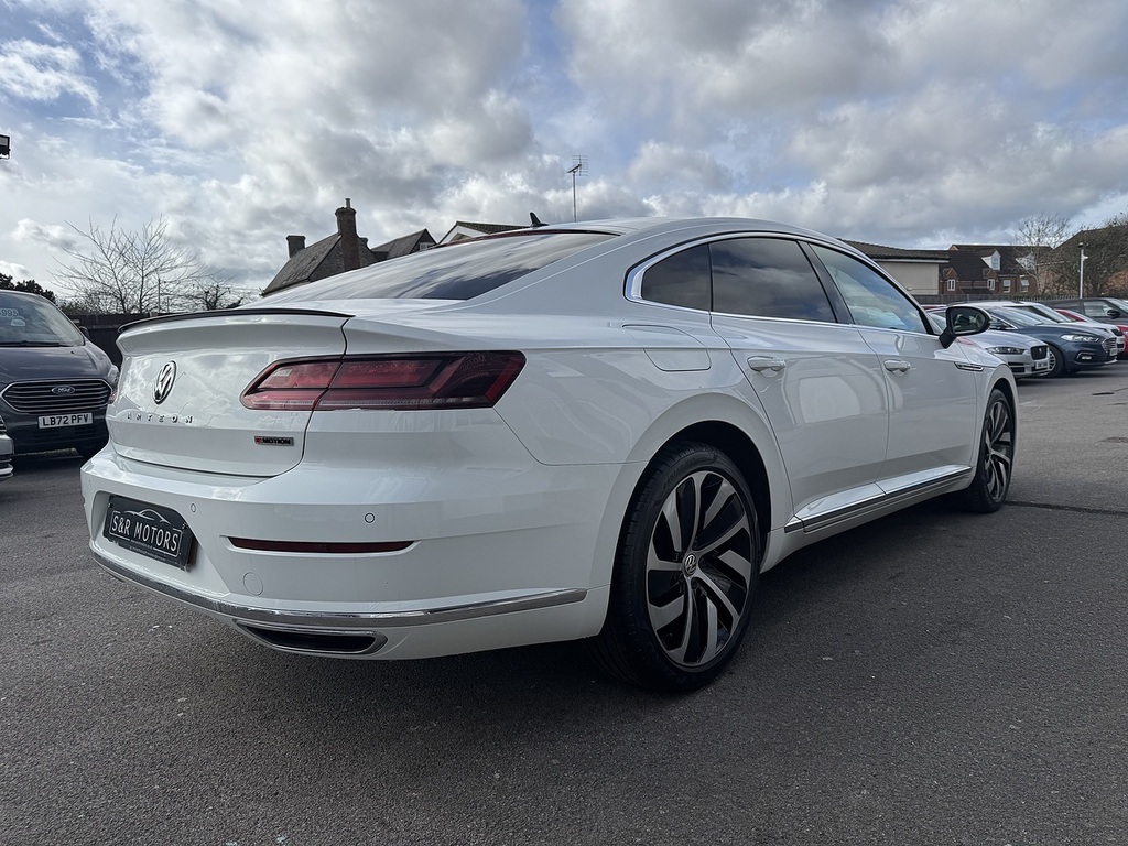 Volkswagen Arteon Tdi R-line White #4