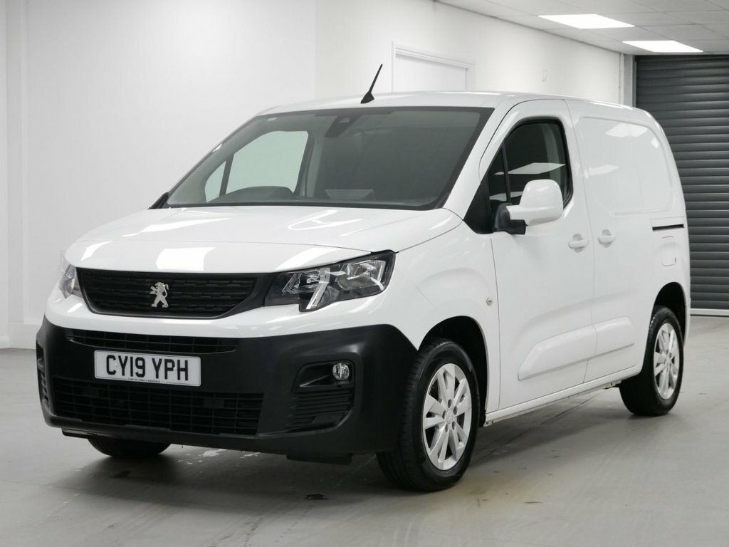 Peugeot Partner 1.6L Bluehdi 1000 Asphalt Standard Panel Van D White