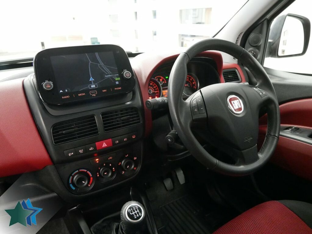 Fiat Doblo 1.6L Multijetii Maxi Tecnico Combi Van Double Cab White #6