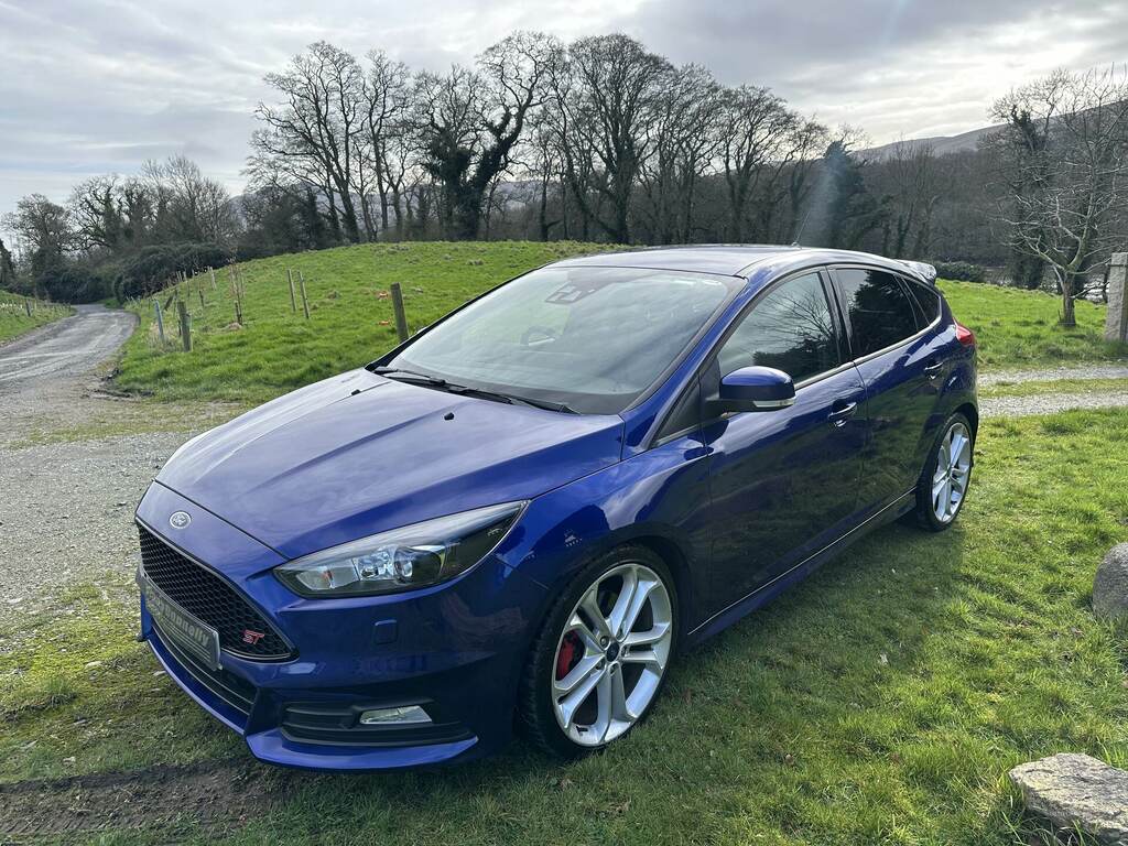 Ford Focus 2.0 Tdci 185 St-3 Powershift Blue #4