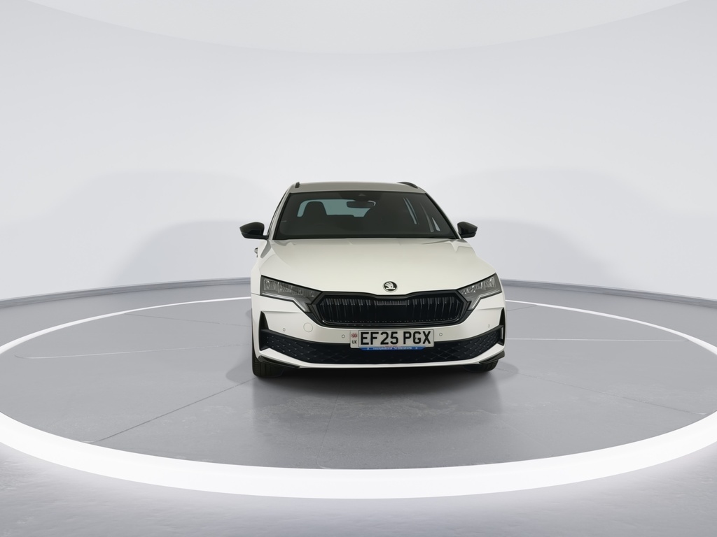 Skoda Octavia 1.5 Tsi 150 E-tec Sportline Dsg White #3