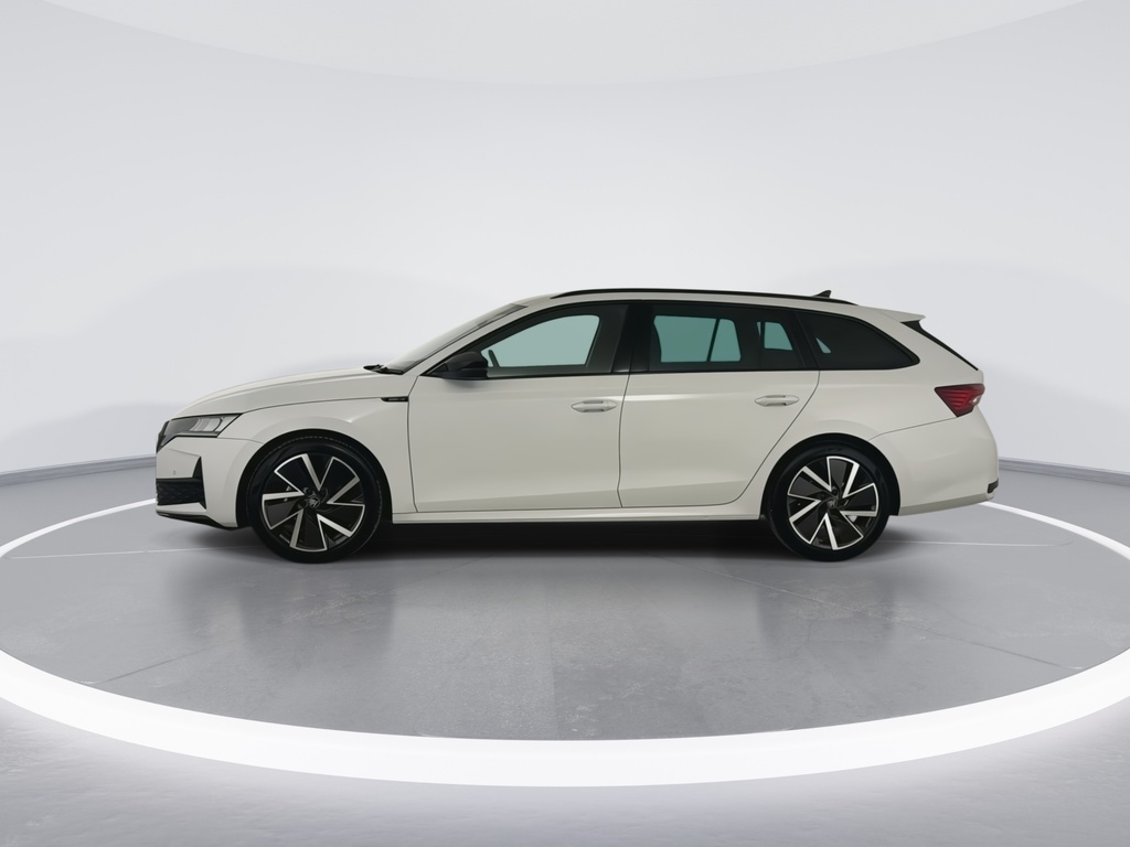Skoda Octavia 1.5 Tsi 150 E-tec Sportline Dsg White #5