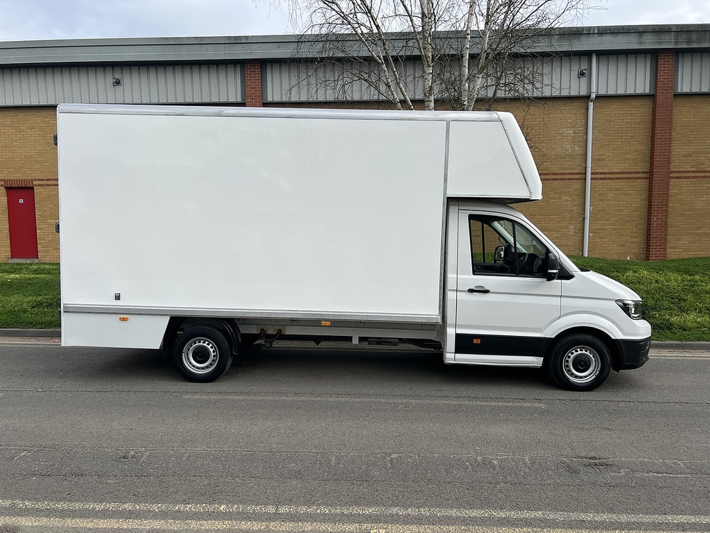 Volkswagen Crafter Tdi Cr35 Startline 2.0 Dropwell Luton D White #6